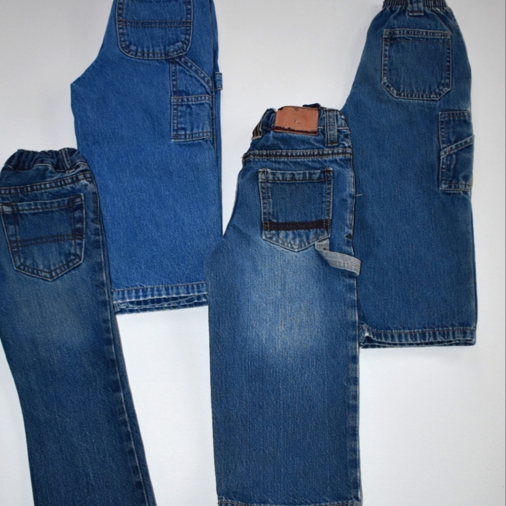4 Pairs Boys Jeans size 3T